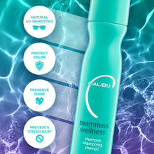 Load image into Gallery viewer, MALIBU C SWIMMERS WELLNESS Shampoo, 266ML/9 FL. OZ.