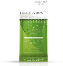 Load image into Gallery viewer, VOESH Pedi In A Box Basic 3 Step (Green Tea)