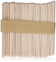 Charger l'image dans la galerie, Applicateurs en bois satinés lisses - Petit, 100 unités