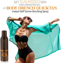 Charger l'image dans la galerie, Body Drench Spray Quick Tan Bronzage Brume Autobronzante Sans Soleil Pack de 3