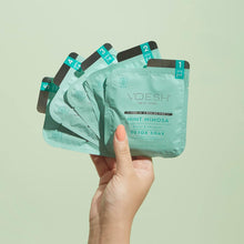 Load image into Gallery viewer, VOESH Pedi in a Box O2 Fizz 5 Step - Trio, Mint Mimosa, Lavender Vanilla, Raspberry Sorbet