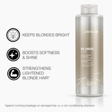 Load image into Gallery viewer, JOICO Blonde Life Brightening Shampoo (33.8 fl. oz. / 1 L)