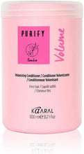 Charger l'image dans la galerie, Après-shampoing Kaaral Purify Volume 1 LITRE