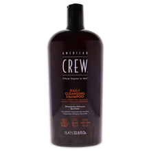 Load image into Gallery viewer, AMERICAN CREW DAILY CLEANSING SHAMPOO 33.8OZ/1L