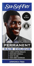 Load image into Gallery viewer, Sta Sof Fro Men Permanent Hair Colour Jet Black
