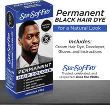Charger l'image dans la galerie, Coloration permanente Sta Sof Fro Men Noir naturel - Pack de 3