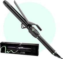 Charger l'image dans la galerie, Fer à boucler extra long MINT de 2,5 cm pour des boucles faciles et durables | Fer à boucler professionnel pour des ondulations effet plage, des boucles et du volume | Corps en céramique ionique tourmaline | Double tension et arrêt automatique