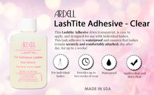 Charger l'image dans la galerie, Adhésif transparent Ardell LashTite 0,75 oz