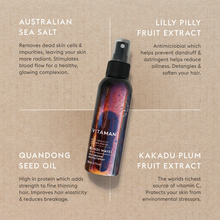 Charger l'image dans la galerie, VITAMAN HAIR BONDI WAVES TEXTURIZING SEA SALT SPRAY 125ML