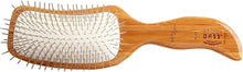 Charger l'image dans la galerie, Brosses à poils de basse pour toilettage d'animaux de compagnie, manche en bambou en forme de « S » de taille moyenne