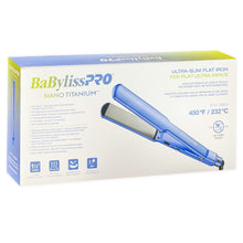 Load image into Gallery viewer, BABYLISSPRO NANO TITANIUM & CERAMIC 1 1/2" FLAT IRON PROVENCE LIMITED EDITION - BNT4073PVC
