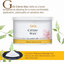 Load image into Gallery viewer, GiGi Creme Hair Removal Soft Wax for Sensitive Skin, 14 oz
