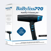 Load image into Gallery viewer, BABYLISSPRO NANO TITANIUM DRYER MIDNIGHT BLUE - BNTMB9100C