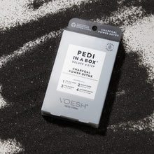Load image into Gallery viewer, VOESH Pedi In A Box 4 Step (Charcoal Powder Detox)
