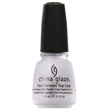 Load image into Gallery viewer, China Glaze Fast Forward Top Coat, 0.5 oz
