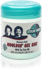 Charger l'image dans la galerie, Cire gel moulant à tenue maximale Stylin' Dredz à l'huile d'arbre à thé - 500 ml