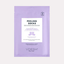 Load image into Gallery viewer, VOESH Exfoliating Peeling Socks - Foot Peeling Mask - Foot Masks Socks - Foot Peel Callus Remover - Exfoliating Peeling Socks for Dry Feet - Pedicure Foot Peel - One Pair of Peeling Socks - Foot Masks