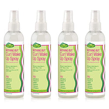 Load image into Gallery viewer, Nothing But Curl Wake Up Spray - Sulfate-Free Curl Defining, Curl Refresher Spray for Curly Hair Detangles, CONDITIONs, and Adds Shine for All Types of Curly, Healthy, Natural Hair - 8 oz (Pack of 4)