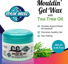 Charger l'image dans la galerie, Stylin' Dredz Mouldin' Gel Wax - Cire gel pour dreadlocks à l'huile d'arbre à thé - 250 ml