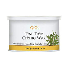 Load image into Gallery viewer, Gigi Tea Tree Creme Wax, 14 ounces