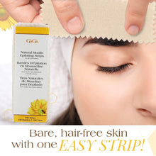 Charger l'image dans la galerie, Lot de 100 petites bandes de mousseline naturelle GiGi