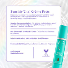 Load image into Gallery viewer, MALIBU C SENSITIV VITAL CREME 1.69OZ