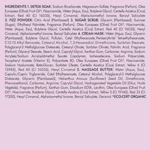 Load image into Gallery viewer, VOESH Pedi in a Box O2 Fizz 5 Step - Trio, Mint Mimosa, Lavender Vanilla, Raspberry Sorbet