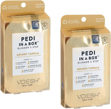 Charger l'image dans la galerie, VOESH Pedi in a Box Glimmer - Vanille dorée, paquet de 2