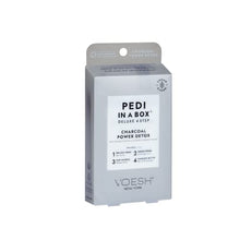 Load image into Gallery viewer, VOESH Pedi In A Box 4 Step (Charcoal Powder Detox)