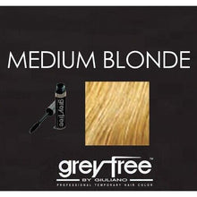 Charger l'image dans la galerie, Correcteur de racines gris Greyfree. Mascara colorant temporaire. Retouche pour masquer les lignes grises, les sourcils et la barbe masculine (blond moyen).