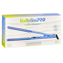 Load image into Gallery viewer, BABYLISSPRO NANO TITANIUM & CERAMIC 1 1/2" FLAT IRON PROVENCE LIMITED EDITION - BNT4073PVC