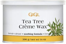 Load image into Gallery viewer, Gigi Tea Tree Creme Wax, 14 ounces