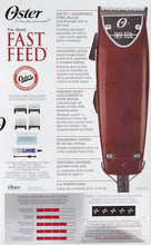 Charger l'image dans la galerie, Tondeuse à alimentation rapide Oster Professional 76023-510 avec lame réglable