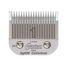 Load image into Gallery viewer, OSTER AGION STAINLESS #1 (3/32) BLADE - 76918-086
