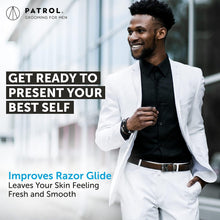 Load image into Gallery viewer, Bump Patrol Cool Shave Gel - Sensitive Clear Shaving Gel With Menthol Prevents Razor Burn, Bumps, Ingrown Hair - 4 Ounces