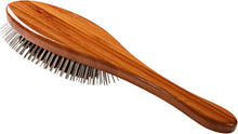 Charger l'image dans la galerie, Bass Brushes Hybrid Pet Groomer Grand manche ovale en bambou