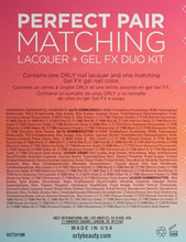 Load image into Gallery viewer, Orly Perfect Pair Matching Lacquer and Gel Duo Kit, White Tips