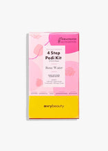 Charger l'image dans la galerie, Kit pédicure AvryBeauty 4 étapes à l'eau de rose