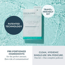 Load image into Gallery viewer, VOESH PEDI IN A BOX DELUXE 4 STEP - Unscented