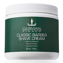 Charger l'image dans la galerie, Crème à raser Clubman Pinaud Classic Barber 453 ml