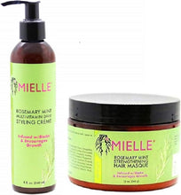 Load image into Gallery viewer, MIELLE ROSEMARY MINT COMBO (CREME & MASQUE)