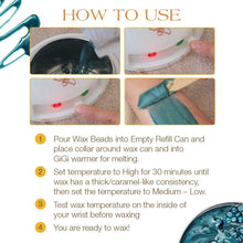 Load image into Gallery viewer, Gigi Hard Wax Beads Refill Can, White, 14 ounces