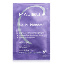 Charger l'image dans la galerie, MALIBU C BLONDES TRAITEMENT ÉCLAIRCISSANT HEBDOMADAIRE 1 SACHET - 5 G