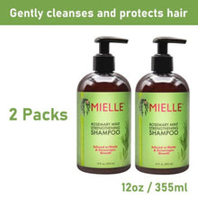 Charger l'image dans la galerie, Shampooing Mielle Romarin Menthe Collection (Pack de 2)