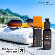 Load image into Gallery viewer, Beard Patrol Beard Oil - Softens, Smooths & Strengthens Beard Growth - 57ml / 2fl oz