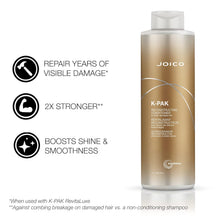 Load image into Gallery viewer, Joico K-Pak Reconstructing Conditioner 33.8 oz