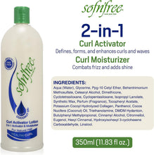 Charger l'image dans la galerie, Hydratant et activateur de boucles Sof n'free pour cheveux naturels, boucles souples et ondulations 750 ml
