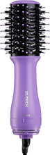Charger l'image dans la galerie, Sèche-cheveux portable 2 en 1 TORO avec brosse volumisante (violet)
