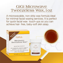 Load image into Gallery viewer, GIGI MICROWAVEABLE TWEEZELESS WAX 1 OZ. A#0255