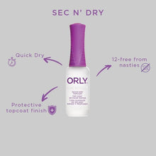 Load image into Gallery viewer, Orly Sec'n Dry 0.3 Ounces